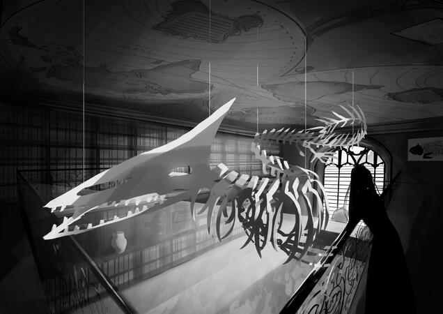 Detailed background/ environment illustration