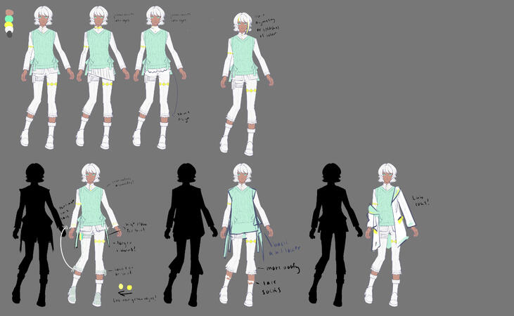 Design consultation with simple edits on an existing character